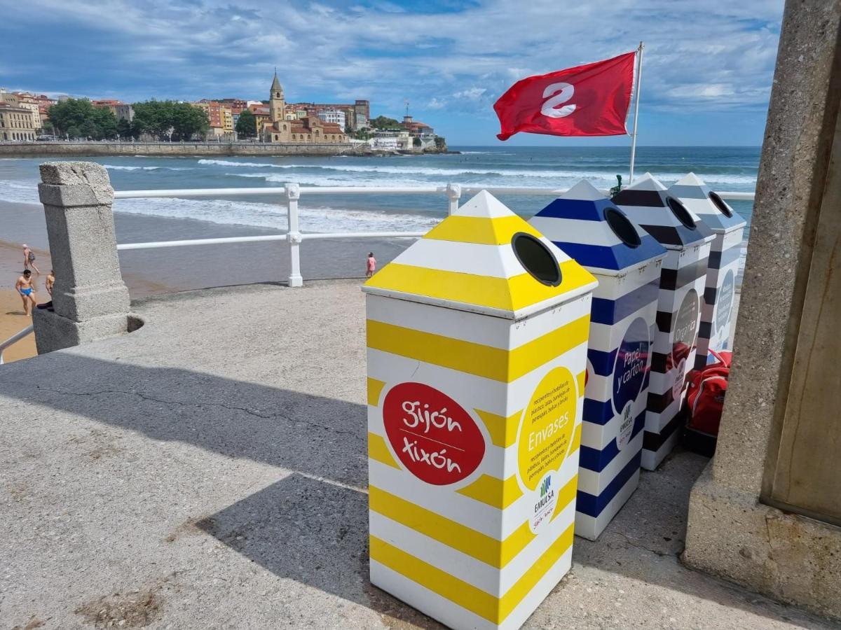 Bonito Piso En Gijon Centro Playa公寓 外观 照片