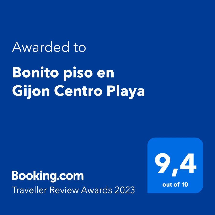 Bonito Piso En Gijon Centro Playa公寓 外观 照片